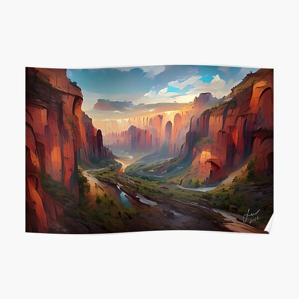 Canyon Poster