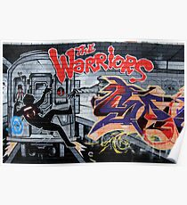 Street Art: global edition # 44 - Who are the Warriors? Poster