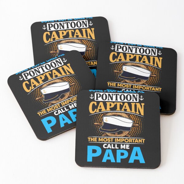 Item preview, Pontoon Boat Captain Shirt designed and sold by BuchlerRune.