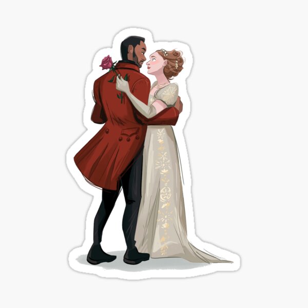 “Bridgertons” Sticker by camillemitchell | Redbubble