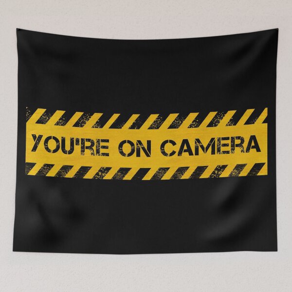 Item preview, You Are On Camera - Caution designed and sold by CAUTION SHOP.