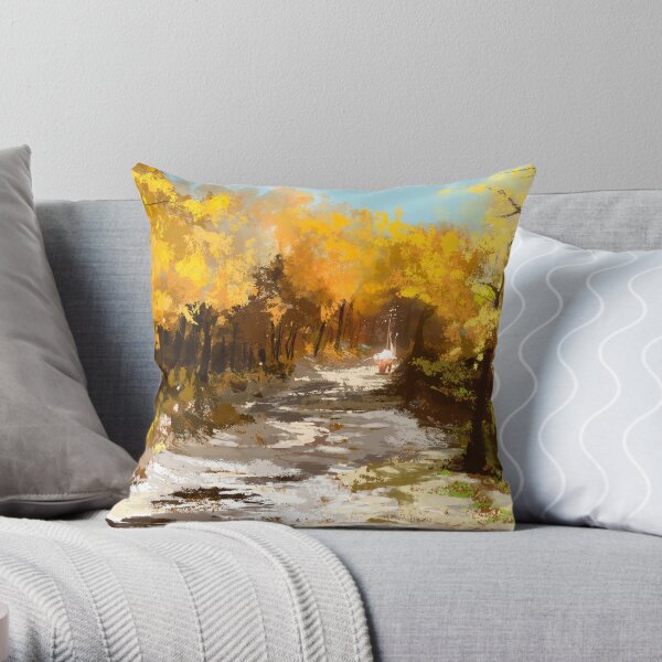 Pollination Throw Pillow