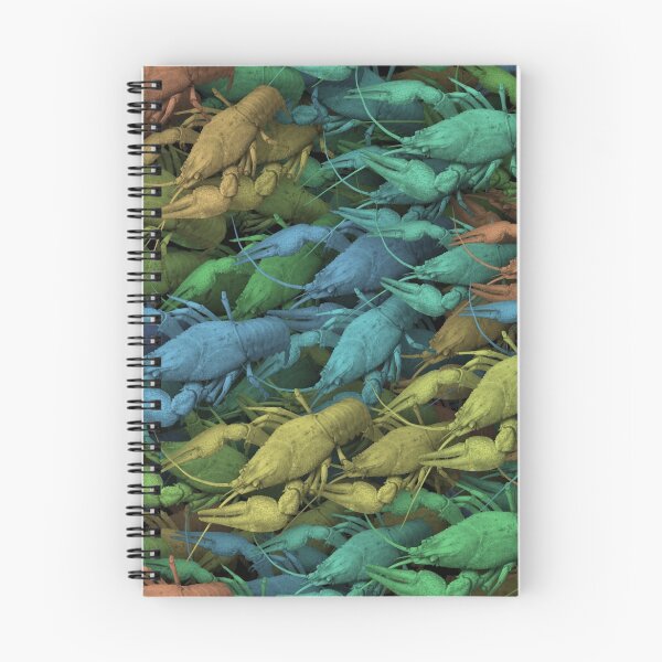 Item preview, Background with colorful crayfishes designed and sold by EEgnat.