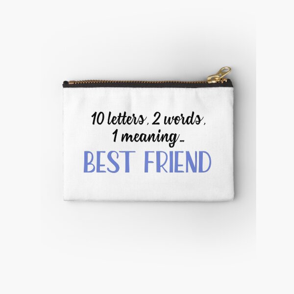 Item preview, Best friend - 10 letters, 2 words, 1 meaning designed and sold by doodle189.
