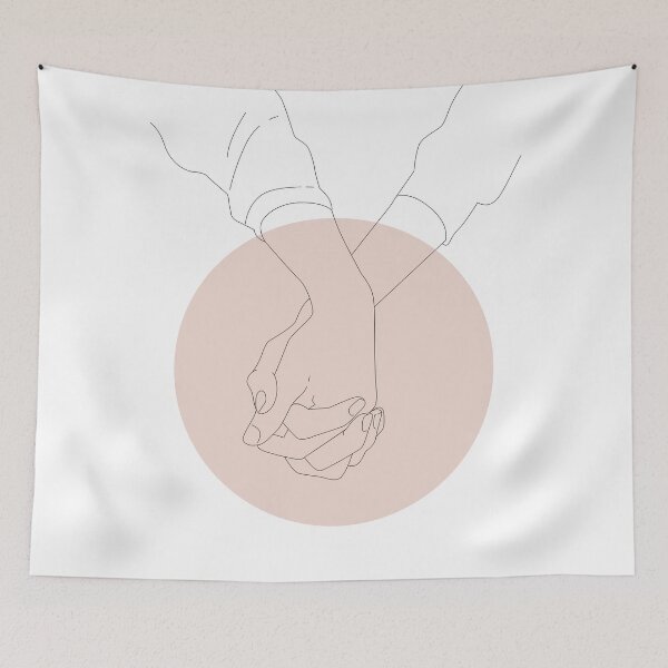 Item preview, Holding Hands designed and sold by MDRNHOME.