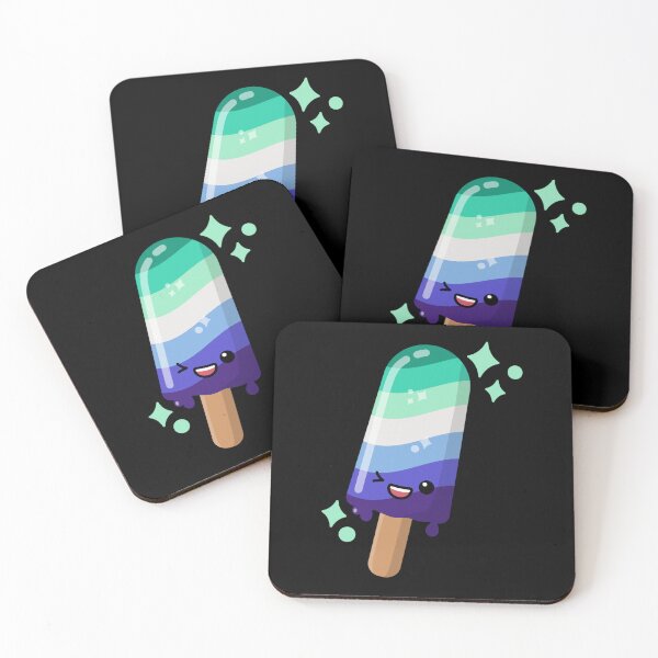 Artikelvorschau, Gay Men Pride Flag Popsicle Summer Pride entworfen und verkauft von sunburstdesigns.