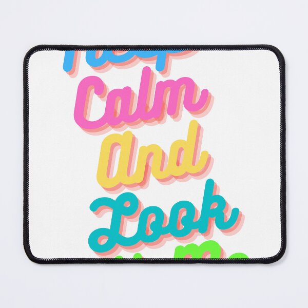 Item preview, Keep Calm And Look At Me designed and sold by pefect-designs.