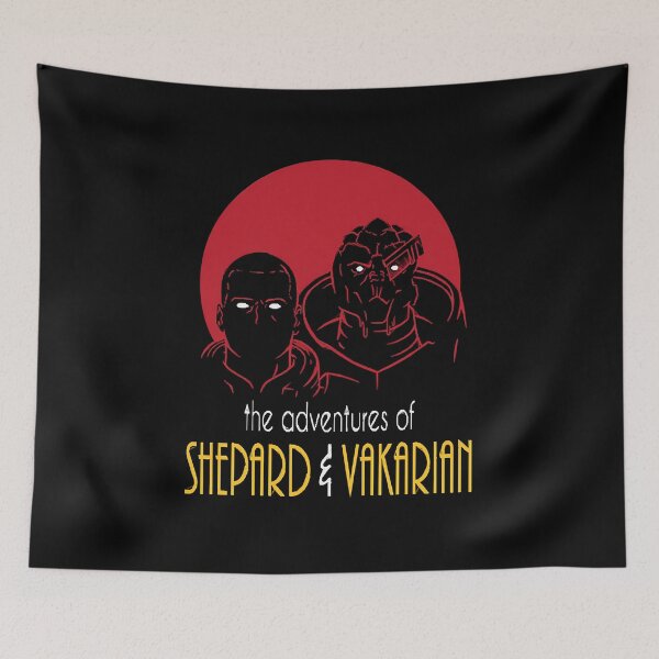 Item preview, Adventures of BroShep and Vakarian designed and sold by Benrtwu7.
