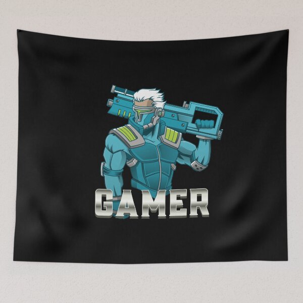 Item preview, Gamer with Futuristic Fairness Soldier designed and sold by PRIVARSHU.