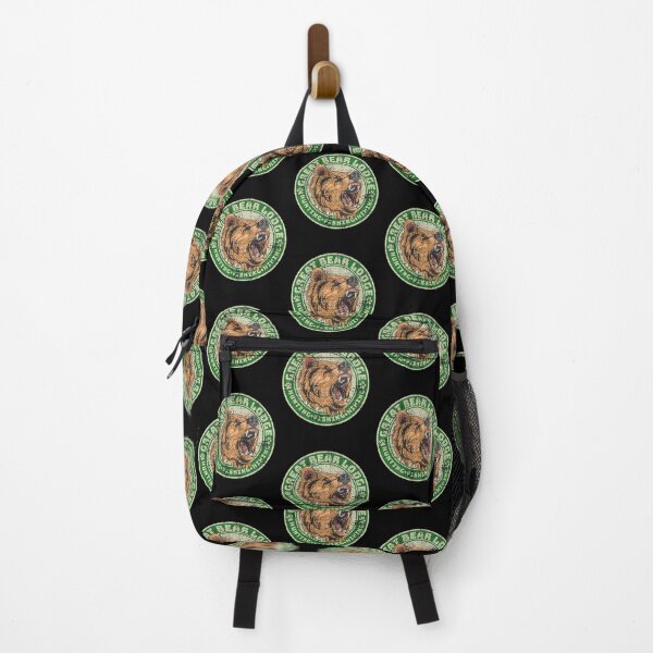 Item preview, Great Bear Lodge Hunting Fishing Hiking Camping Outdoorsman designed and sold by CharJens.
