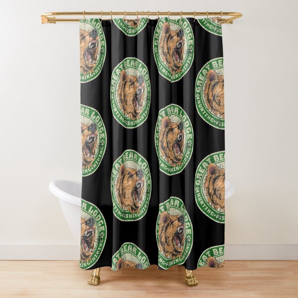 Hunting Lodge Shower Curtains for Sale