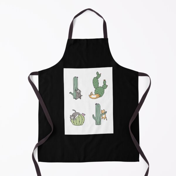 Item preview, Cacti Cats Art Board Print designed and sold by MitSafiz.