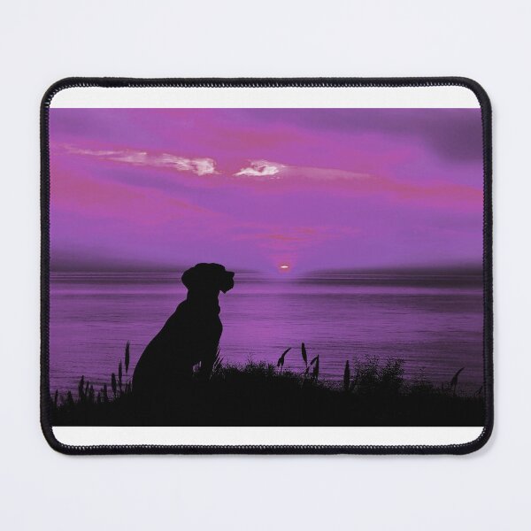 Item preview, Dog and Beautiful Sunset designed and sold by formylovelydog.