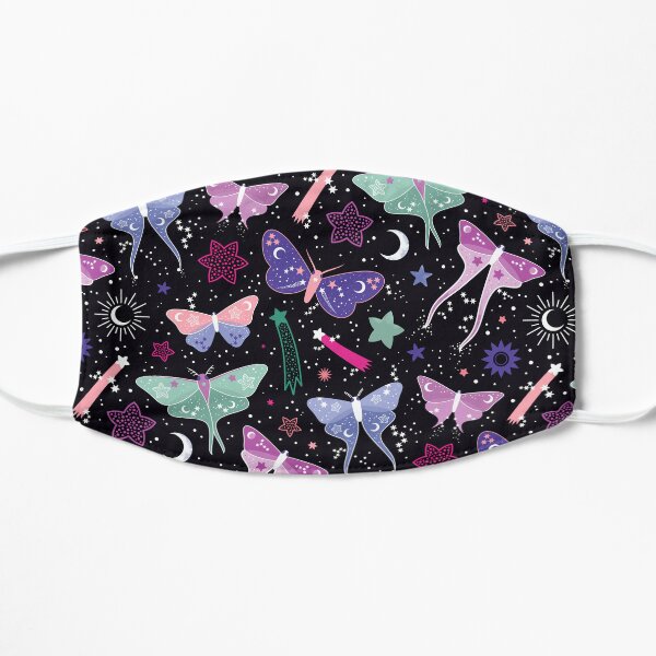 Night Spirit Luna Moth Flat Mask