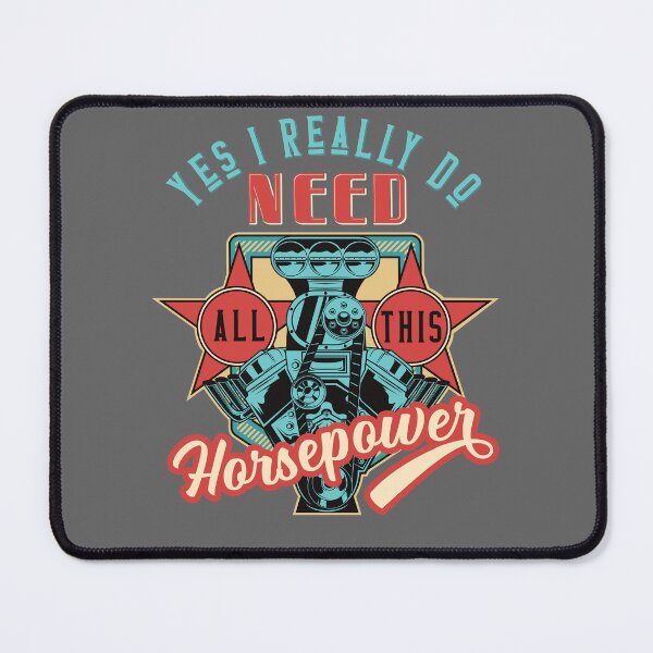 Item preview, Funny More Horsepower, Blown Engine, Gear head designed and sold by OliviaGbyKyro.