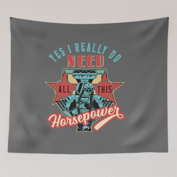 Item preview, Funny More Horsepower, Blown Engine, Gear head designed and sold by OliviaGbyKyro.