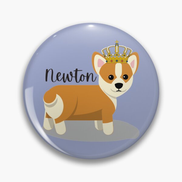Item preview, Bridgerton Corgi Newton Crown Cute Puppy Kate Sharma Sheffield   designed and sold by camillemitchell.