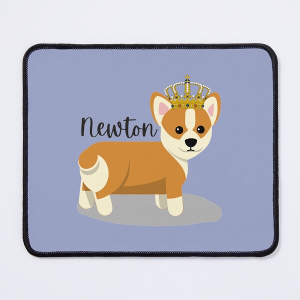 Item preview, Bridgerton Corgi Newton Crown Cute Puppy Kate Sharma Sheffield designed and sold by camillemitchell.