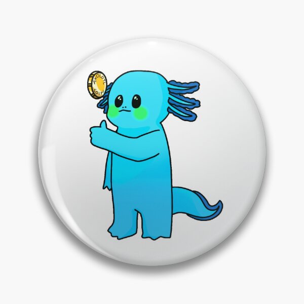 Item preview, BFP Axolotl Coin  designed and sold by Spherical Effects Shop.