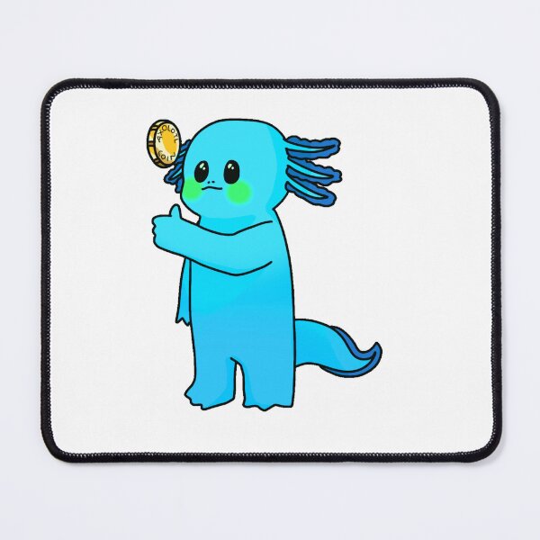 Item preview, BFP Axolotl Coin  designed and sold by Spherical Effects Shop.
