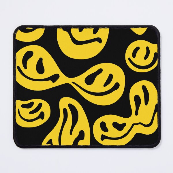 Item preview, Smiles pack yellow melted smiley face designed and sold by retrippy.