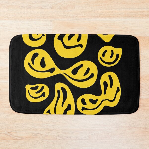 Item preview, Smiles pack yellow melted smiley face designed and sold by retrippy.
