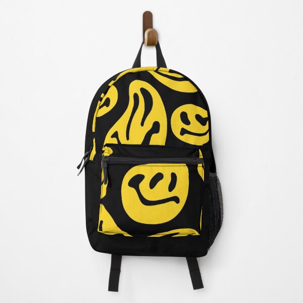 Item preview, Smiles pack yellow melted smiley face designed and sold by retrippy.