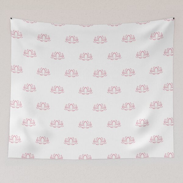 Item preview, Baby pink Lotus Flower Pattern designed and sold by patterniastudio.