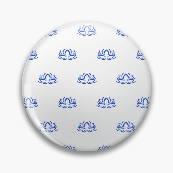 Item preview, Blue Lotus Flower Pattern designed and sold by patterniastudio.