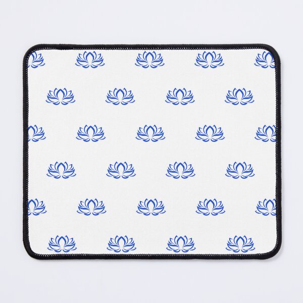 Item preview, Blue Lotus Flower Pattern designed and sold by patterniastudio.