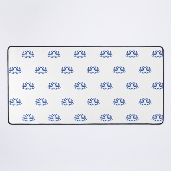Item preview, Blue Lotus Flower Pattern designed and sold by patterniastudio.