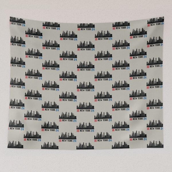 Item preview, Black New York City Skyline   designed and sold by LauziCods.