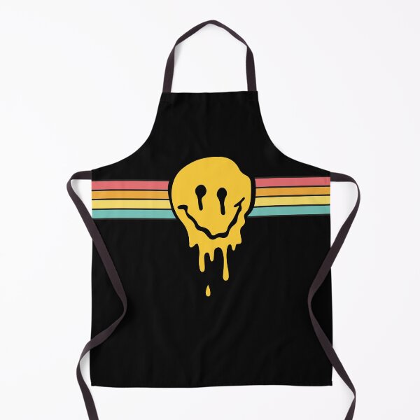 Item preview, Drippy smiley face rainbow, Melted Smiley Face designed and sold by retrippy.
