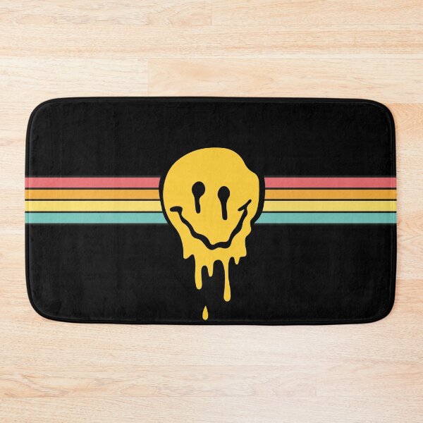 Item preview, Drippy smiley face rainbow, Melted Smiley Face designed and sold by retrippy.