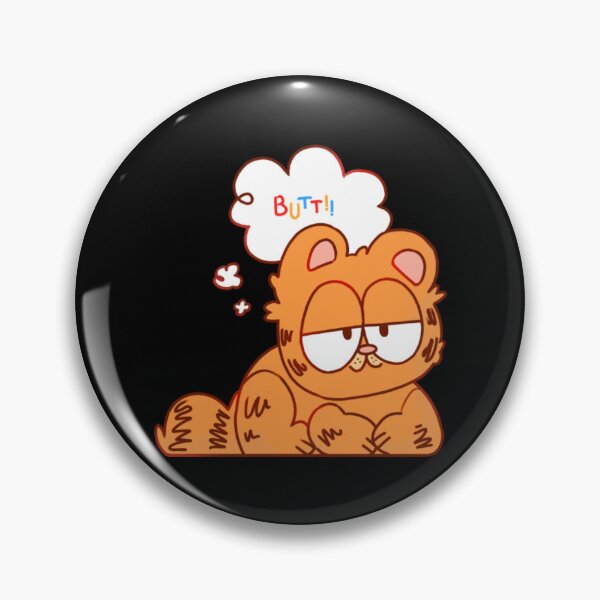 Item preview, Garfield doing a thought art gift designed and sold by MiladaJezova.