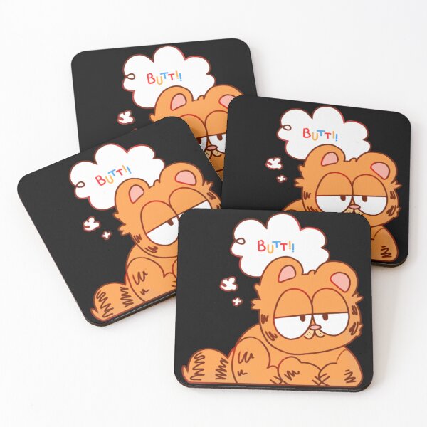 Item preview, Garfield doing a thought art gift designed and sold by MiladaJezova.