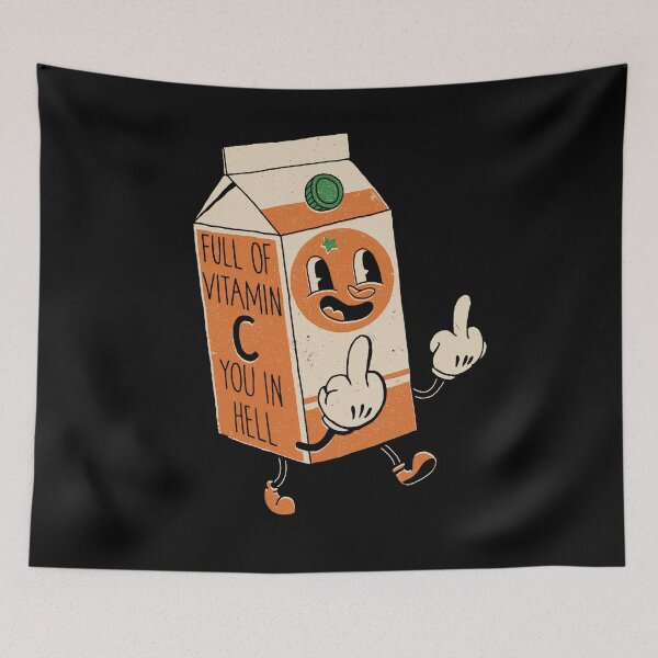 Item preview, Vitamin C You In Hell designed and sold by DinoMike.