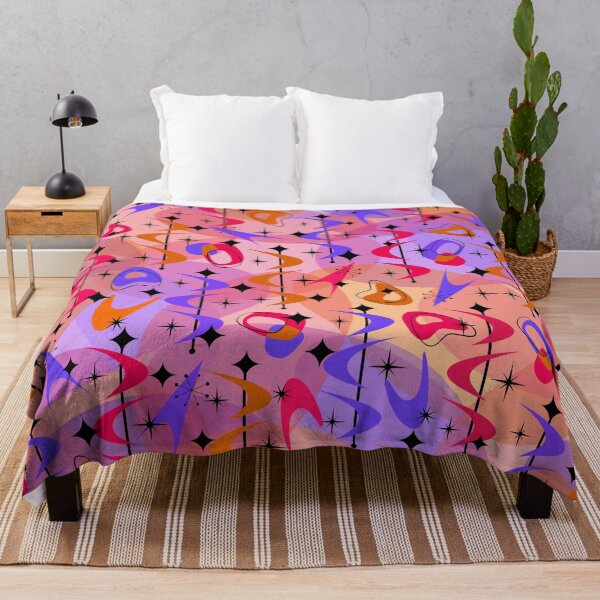 Item preview, Mid Century Modern Retro Curvy Scene designed and sold by DesignLust.