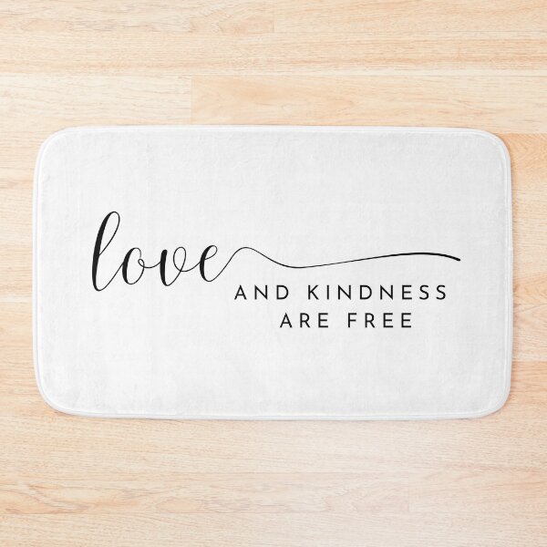 Item preview, love AND KINDNESS ARE FREE designed and sold by successmom.