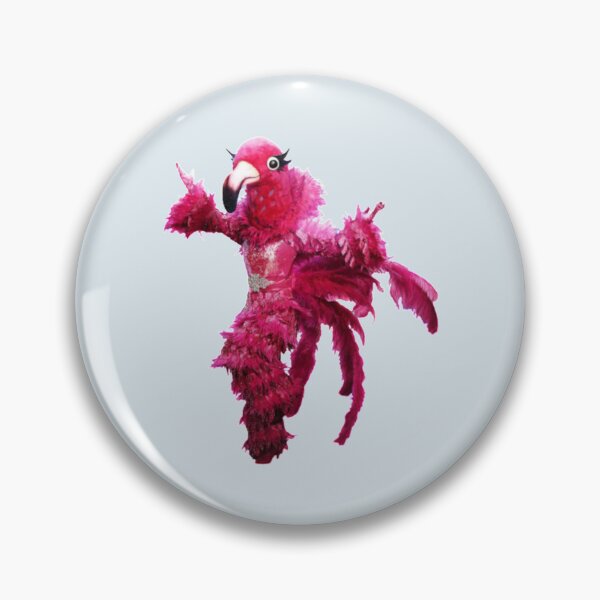 Item preview, CMasked Singer US Season 2 Costume - Flamingo     designed and sold by BrainboxCandys.