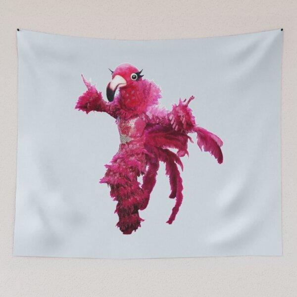 Item preview, CMasked Singer US Season 2 Costume - Flamingo     designed and sold by BrainboxCandys.