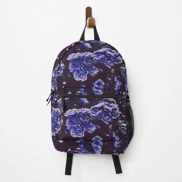 Item preview, Elegant navy blue roses - floral retro pattern designed and sold by fowons.