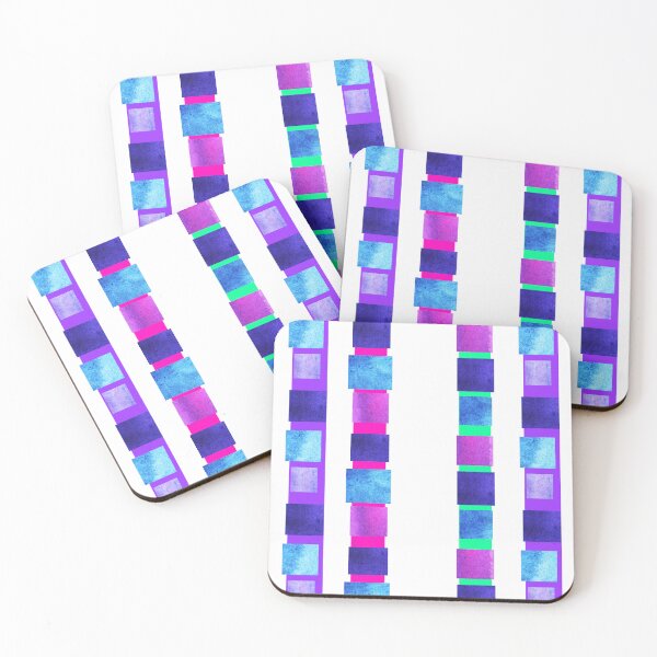 Item preview, Vertical blue and white striped designed and sold by lausn.