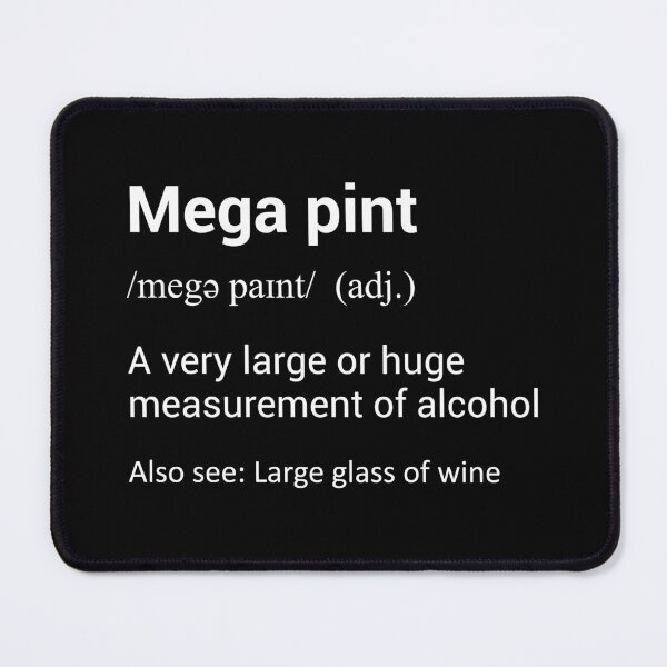 Item preview, Mega pint designed and sold by ExquiseDesigns.