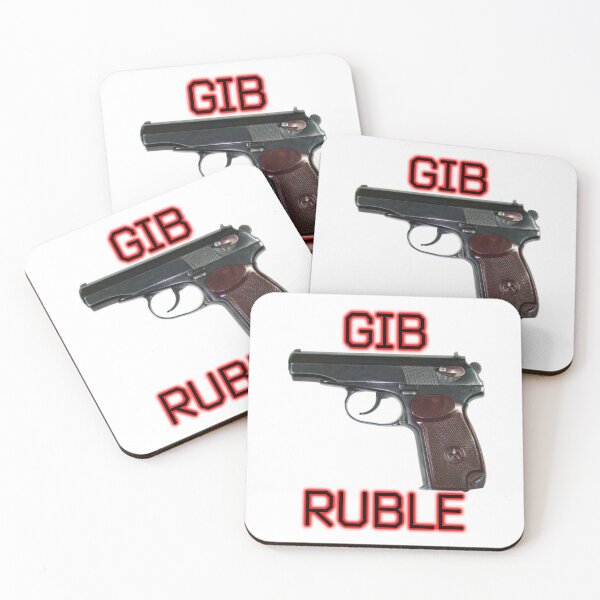 Item preview, GIB RUBLE MAKAROV - Escape From Tarkov EFT designed and sold by ContTraders.