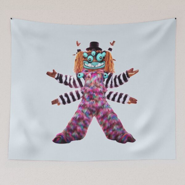 Item preview, Masked Singer US Season 4 Costume - Squiggly Monster   designed and sold by BrainboxCandys.