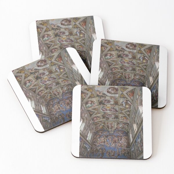 Item preview, The ceiling of the Sistine Chapel by Michelangelo designed and sold by BritishFashion.