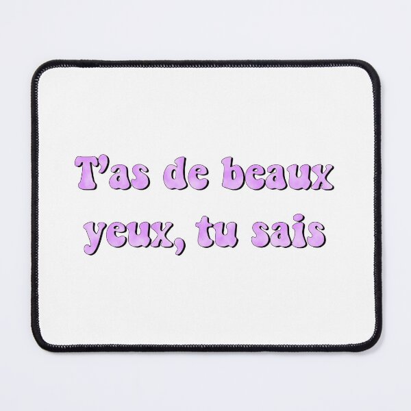 Item preview, You have beautiful eyes you know Le Quai des Brumes Minimal Movie designed and sold by Rozbud.