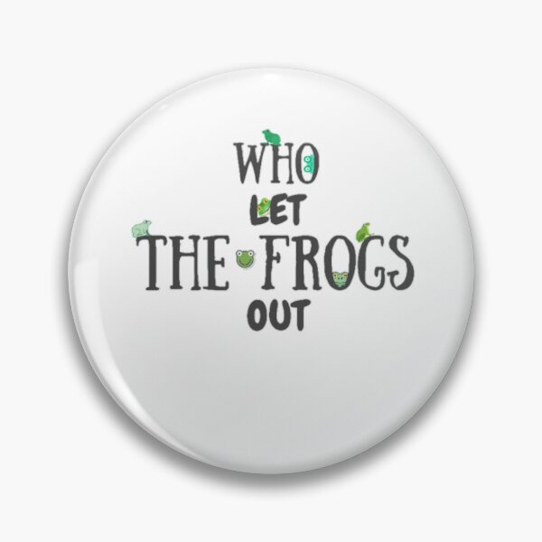 Item preview, Who let the frogs out designed and sold by Wild-Rose-.