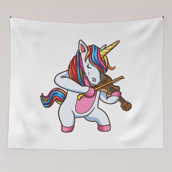 Item preview, Violinist Unicorn Violin Player Music Lover designed and sold by ibarrbeat.